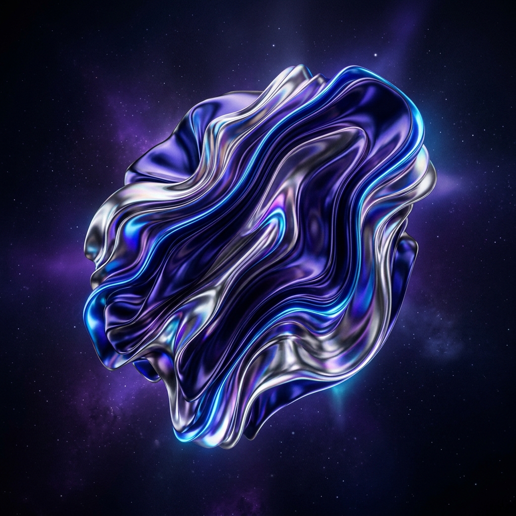 Sculptură 3D fluidă CREARE-SITE.EU
